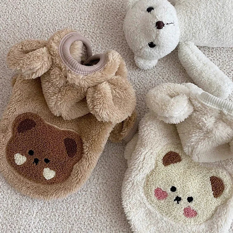 🐾 Cozy Cuddles: Adorable Autumn/Winter Sweater for Small Dogs & Kittens 🐶✨