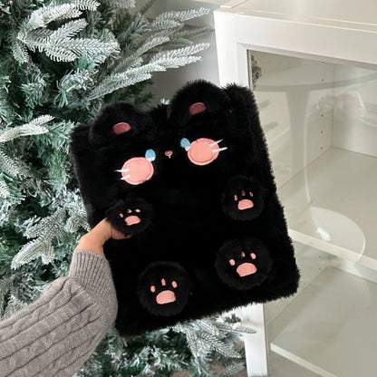 Kawaii Plush Pet Photo Album 🐾📸 - A6 Binder for Kpop & Memories! ✨📚