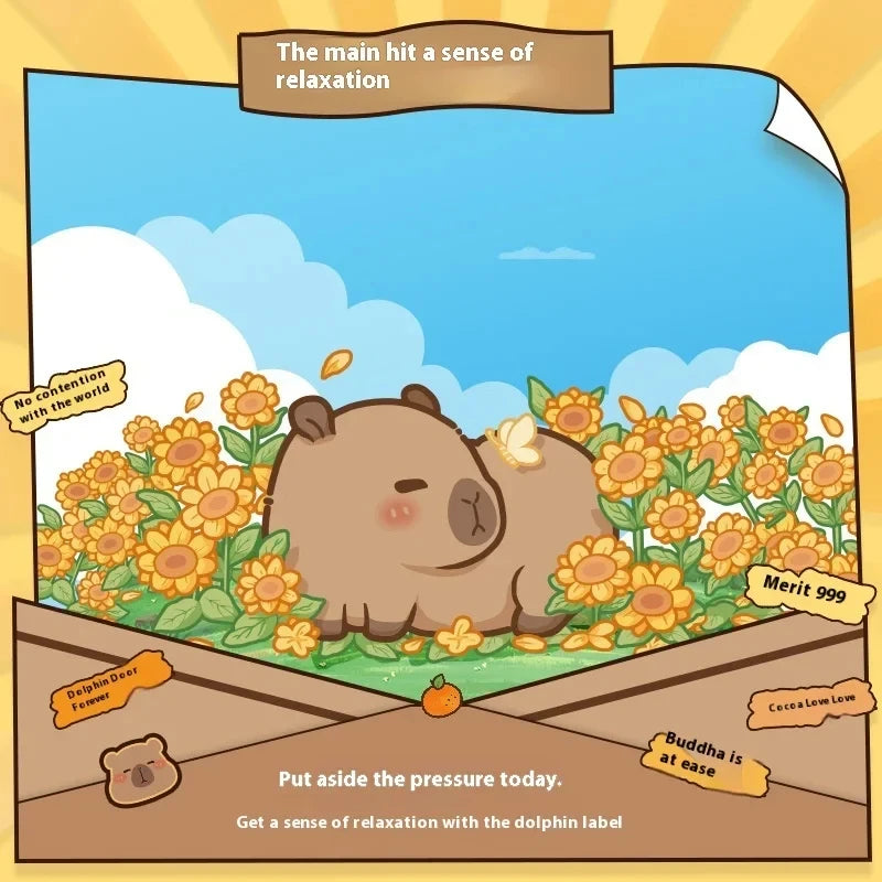 Kawaii Capybara Wireless Mouse 🐾✨ | Cute Portable Mute 2.4G USB Mice for Desktop & Laptop 💻 | Perfect Gift for Office Girls 🎁
