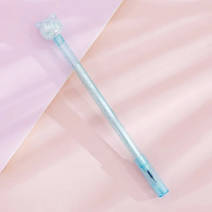 Cute Kawaii Pink Pig Gel Pen 🐷✨ | Adorable Office & School Stationery | 0.5mm Crystal Ink | Ellen Brook