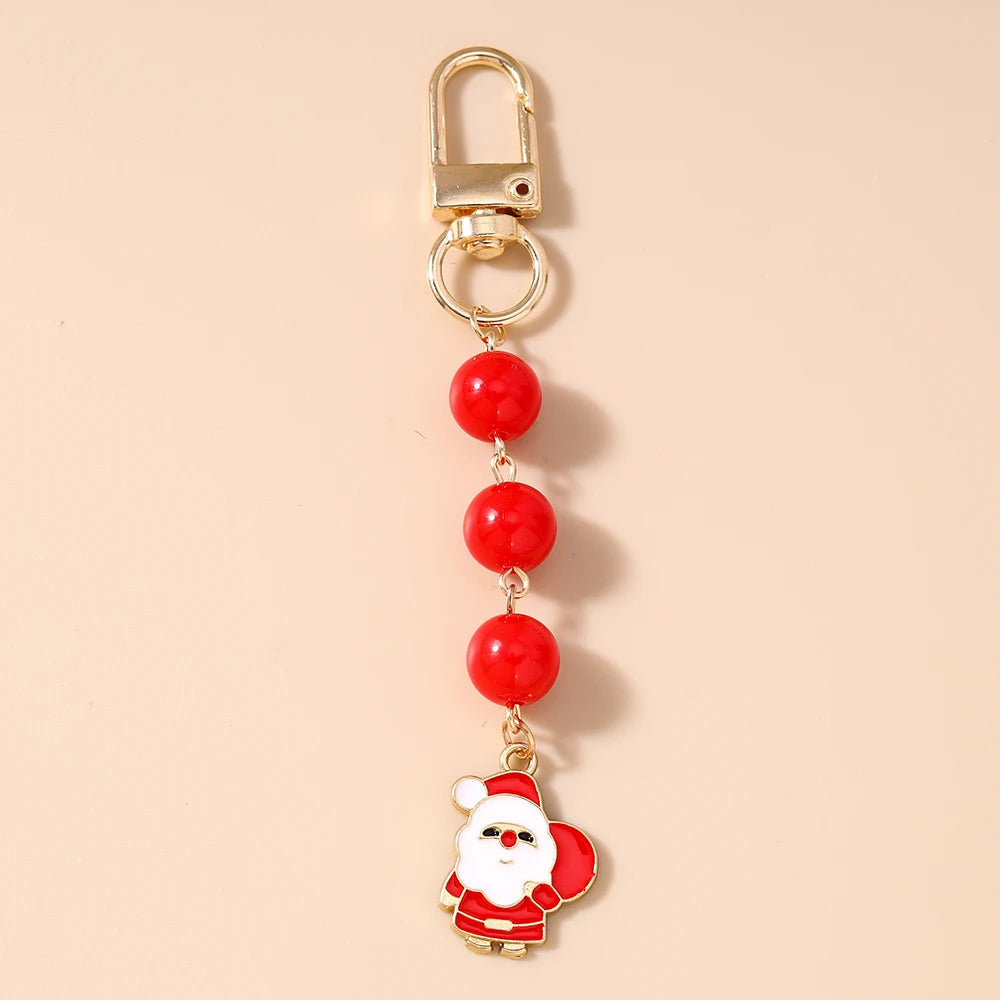 Cute Snowman Christmas Keychain For Women Girls Gift 🎄⛄✨