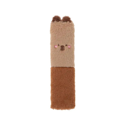 Kawaii Plush Capybara Seat Belt Covers 🐾✨ - Cozy Safety Accessory for a Fun Ride!