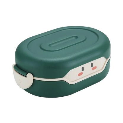 Kawaii Bento Lunch Box 🐸💕 - Adorable Leakproof Food Container for Kids & Toddlers | Perfect for School, Picnics & Travel! 🍱✨