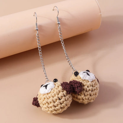 Whimsical Christmas Elk Earrings For Women And Girls Handmade Dangle Jewelry 🦌🎄