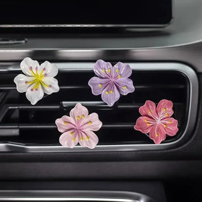 Cute Daisy Car Air Freshener Clips 🌼✨ - 2pcs Aromatherapy Mini Flower Décor for Your Kawaii Ride! 🚗💖