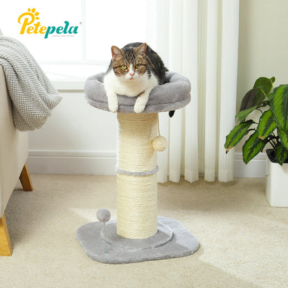 Flower Pink Cat Tree Indoor Scratching Post With Thick Sisal 🐾🌸