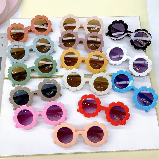 Kawaii Baby Sunglasses 🌈✨ | Adorable Frosted Frames for Summer Fun! 🕶️👶