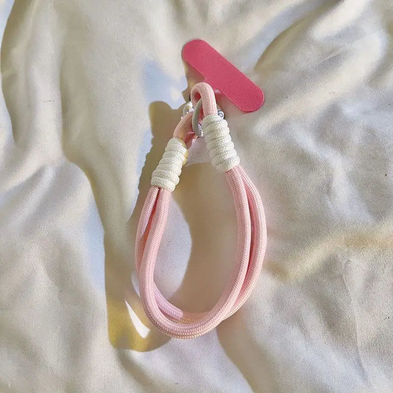 Kawaii Pastel Phone Lanyard 🎀 | Cute Macaron Charm Wrist Strap 🌈 for Trendy Women 💖