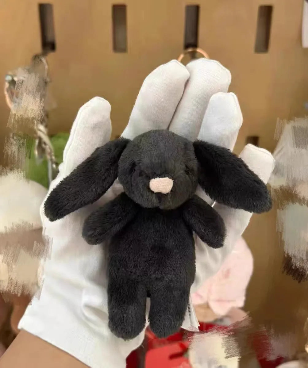 Cute Cartoon Rabbit Keychain With Pom Pom Charm And Bag Accessory 🐰💖