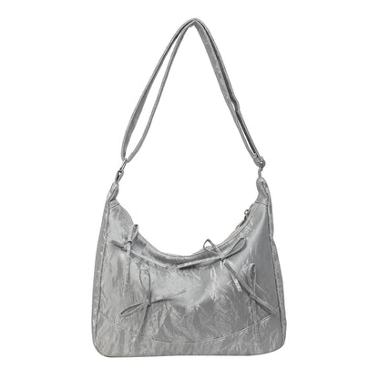 Sweet Bow Design Crossbody Bags for Women 2024 Y2K Luxury Designer Korean Fashion Handbags and Purses Females Shoulder Bag