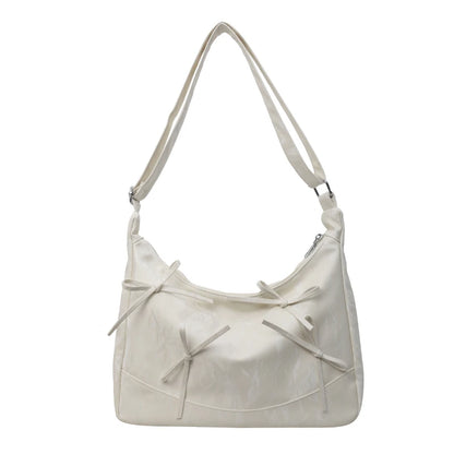 Sweet Bow Design Crossbody Bags for Women 2024 Y2K Luxury Designer Korean Fashion Handbags and Purses Females Shoulder Bag