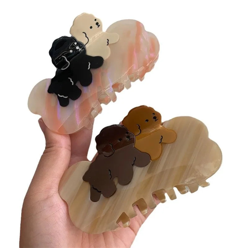New Double Koalas Hair Clip Cartoon Design Cute Accessory For Girls 💖🐨✨