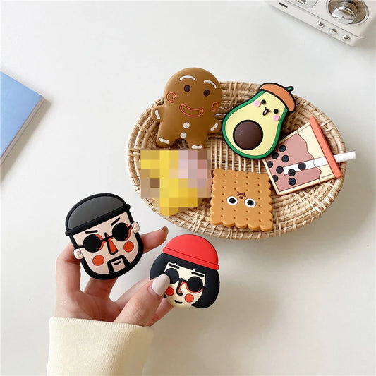 Adorable Cartoon Phone Grip & Stand 🌈✨ - Cute Accessory for iPhone & More! 📱💕 - Pixie Quill