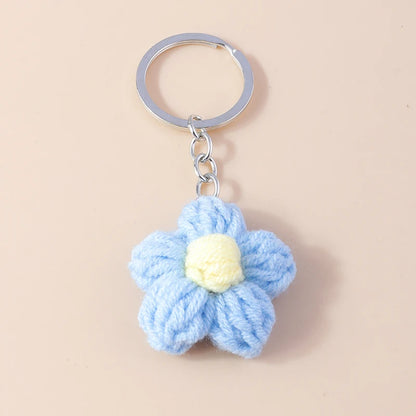 Kawaii Handmade Frog Keychain 🐸✨ | Cute Cartoon Knitted Animal Charms for Bags & Keys | Perfect Gift for All Ages 🎁