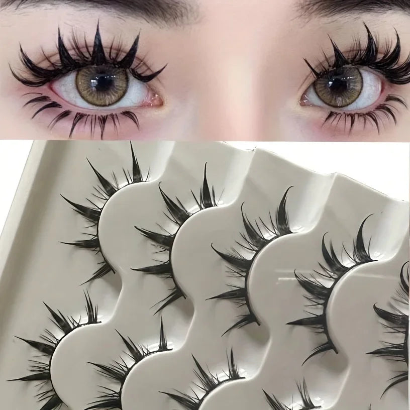 Dramatic & Whimsical Anime Inspired Lashes Set 💖👁️
