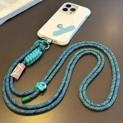 Kawaii Retro Phone Strap 🌈✨ Adjustable Crossbody Lanyard & Anti-Loss Cord for Cute Adventures! 📱💕