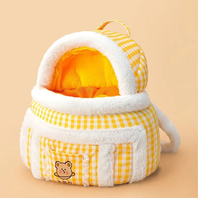 Kawaii Cat & Dog Backpack 🐾✨ | Adorable Multifunctional Pet Carrier for Autumn & Winter 🍂🐱