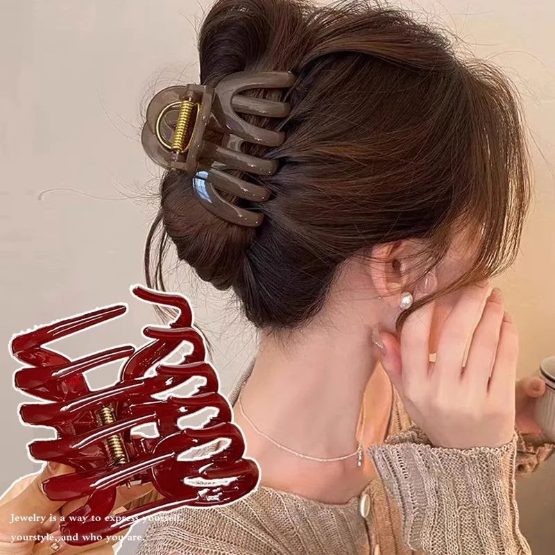 Sweet Pumpkin Hair Claw Clip For Women Cute Hair Accessory 💖🎃✨