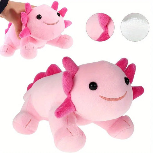 Adorable Axolotl Plushies 🐾 | 4Pcs Cute & Soft Stuffed Animal Dolls 🎀 | Perfect Kawaii Birthday Gifts & Home Decor 🌟