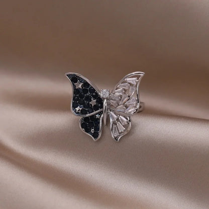 Kawaii Love Crystal Ring 💖✨ - 14K Gold Plated Heart Design for Elegant Daily Wear! 🌟💍
