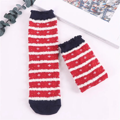 Cozy Winter Cartoon Socks For Women Cute Christmas Elk Deer Bear Gift 🧦🎄