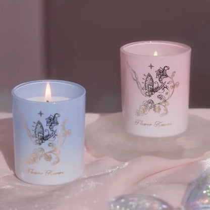 Kawaii Butterfly Makeup Mirror 🦋✨ | Flower Knows 8th Anniversary Handheld Vanity Delight 💖