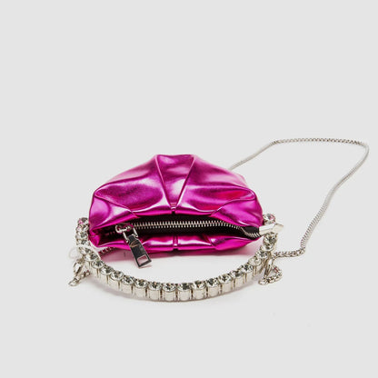 Kawaii Sparkle Crystal Clutch ✨💖 - Adorable Rhinestone Handbag & Shoulder Bag for Trendy Women! 👜🌸