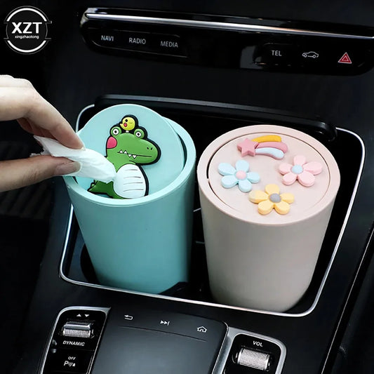 Kawaii Mini Car Trash Can 🚗✨ | Cute & Creative Desktop Debris Box 🌸 | Fun Storage Solution for Home & Office 🎉