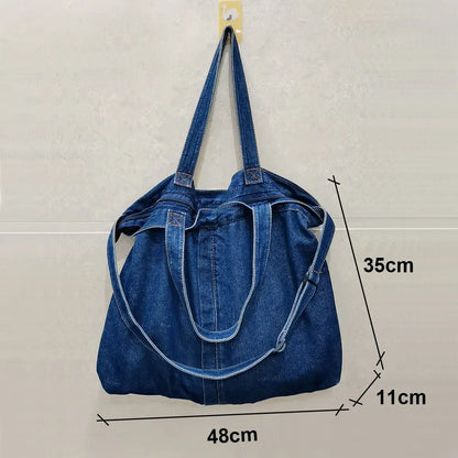 Kawaii Denim Charm 👜✨ Cute Casual Shoulder Bags for Trendy Women - Stylish Crossbody & Tote Collection! 🌈👖