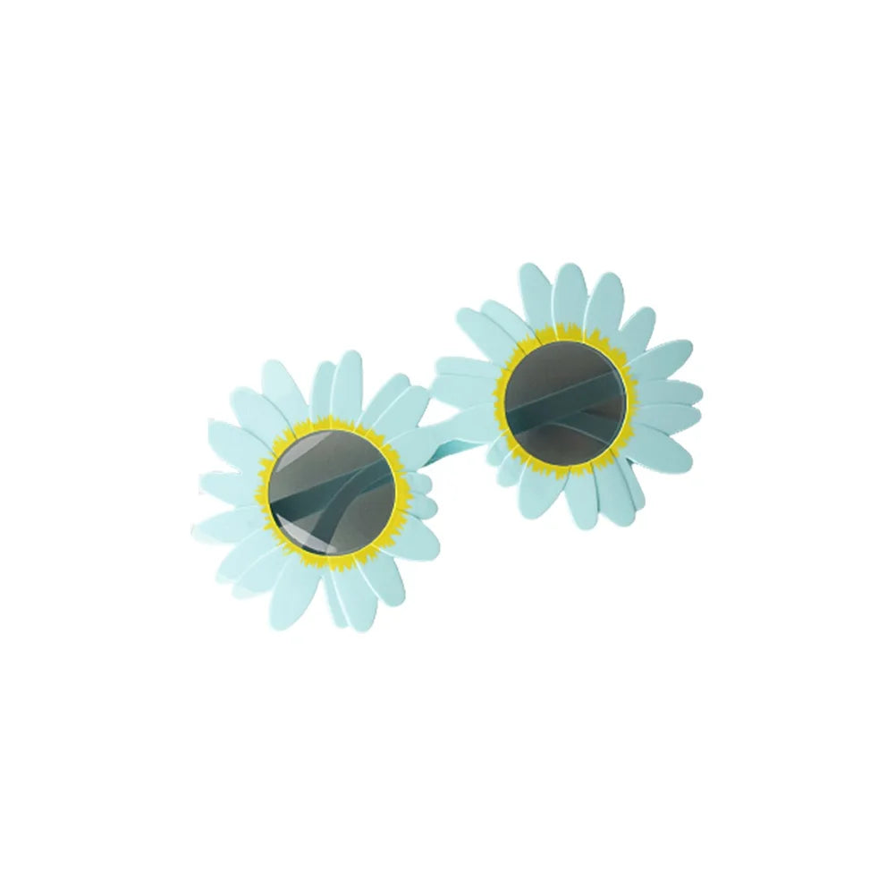 Kawaii Sunflower Sunglasses 🌼✨ | Adorable Daisy-Shaped Eyewear for Fun Parties & Photos 📸💖