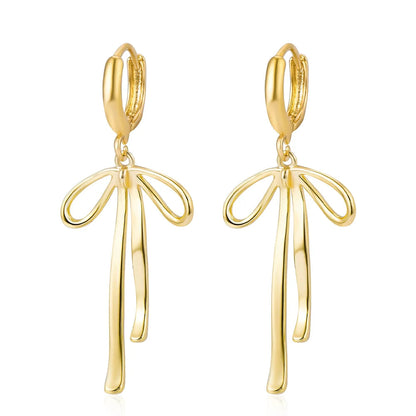 Kawaii Fairy Tale Bow Stud Earrings 🎀✨ – Adorable Stainless Steel Jewelry for Women, Perfect Daily Accessory & Gift!
