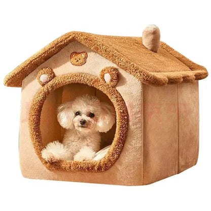 🌟 Cozy Cuddles: Adorable 4-Season Pet Haven for Tiny Paws 🐾✨