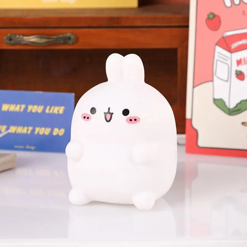🌟 Bunny Glow Buddy 🐰✨ - Adorable LED Night Light for Cozy Spaces! - Pixie Quill