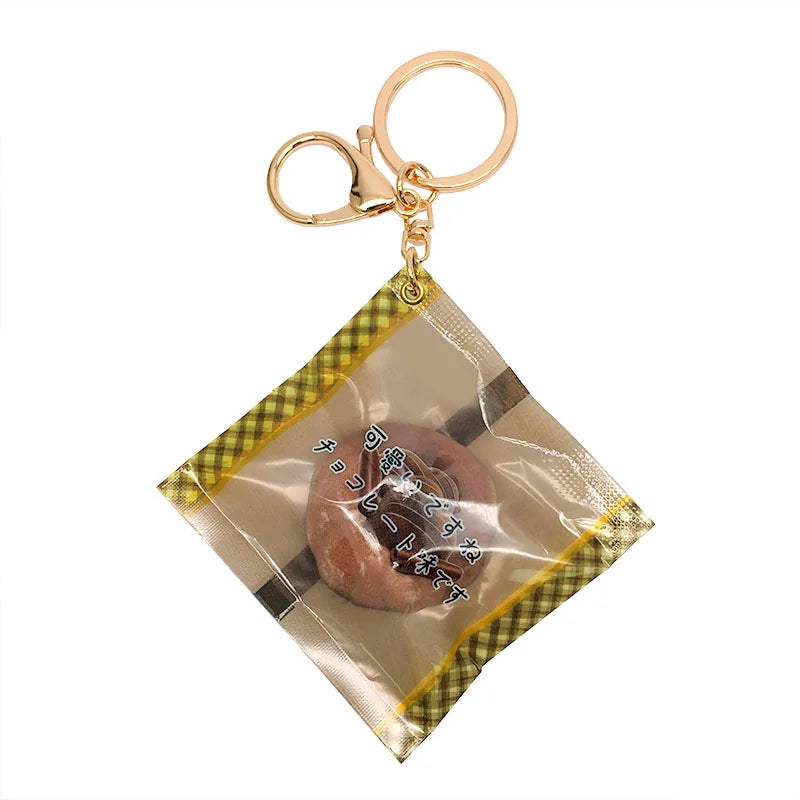 Pineapple Bag Keychain Candy Charm 🍍 Cute Stress Relief Pendant For Bags