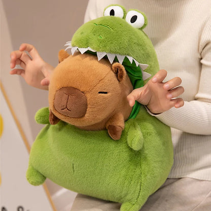 Kawaii Capybara Plush Toy 🐊✨ | Adorable Crocodile Capibara Stuffed Animal for Kids 🎉 | Perfect Birthday Gift! 🎁