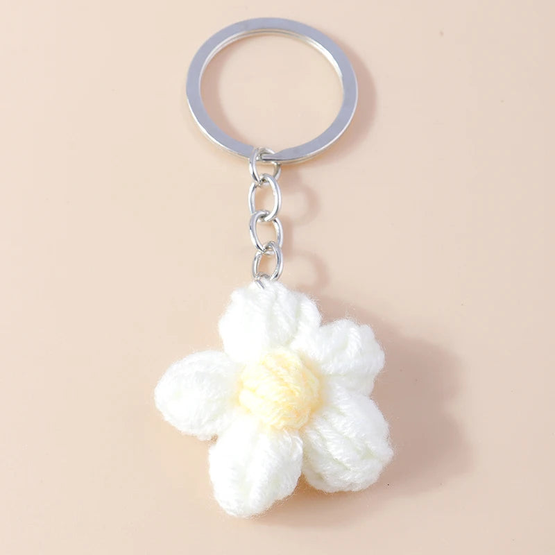 Kawaii Handmade Frog Keychain 🐸✨ | Cute Cartoon Knitted Animal Charms for Bags & Keys | Perfect Gift for All Ages 🎁