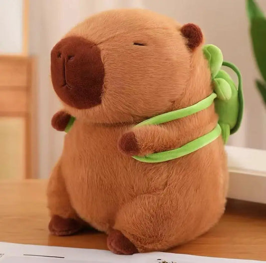 ✨ Adorable Capybara Cuddle Buddy 🐻 23cm Fluffy Friend - Perfect Gift for Animal Lovers! 🎈