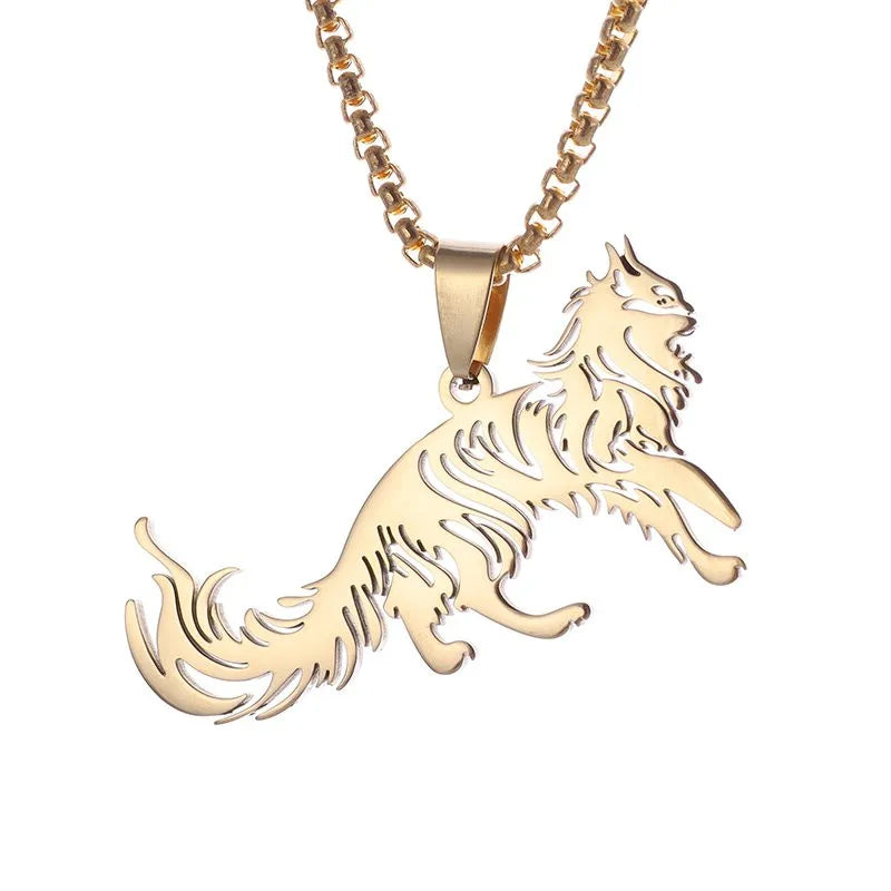 Kawaii Cat Couple Love Necklace 🐾💕 | Trendy Stainless Steel BFF Pendant Jewelry Gift for Friends & Lovers!