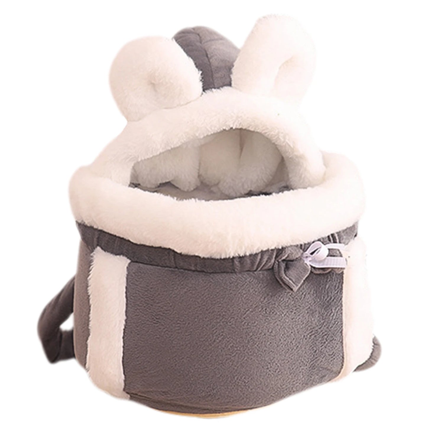 Kawaii Cozy Pet Backpack 🐾🌈 - Plush Travel Carrier for Cats & Dogs 🐶✨ Perfect for Outdoor Adventures!