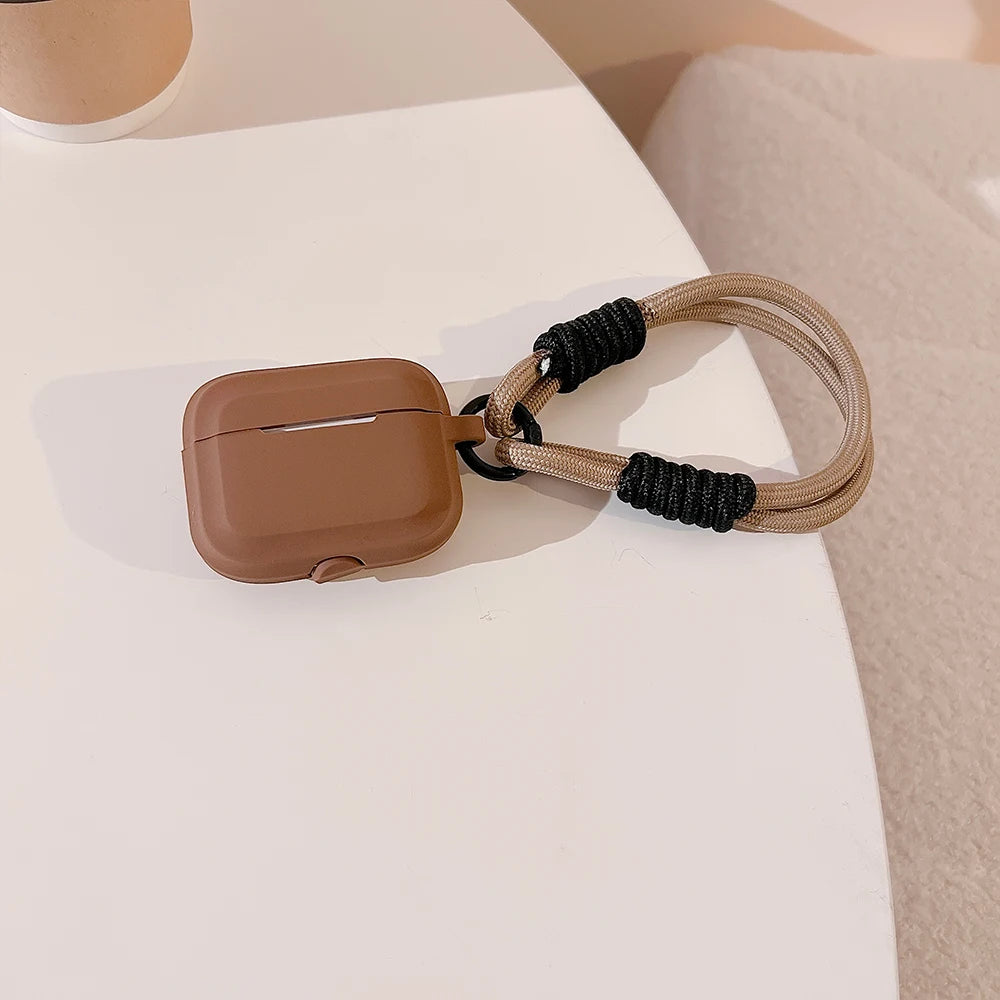 Kawaii Silicone Case for Apple AirPods 🎀✨ Cute & Soft Cover with Strap for Pro 2 & 3rd Gen! 🎧💖