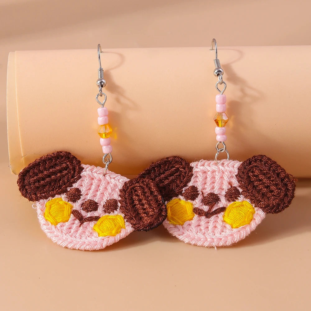 Whimsical Christmas Elk Earrings For Women And Girls Handmade Dangle Jewelry 🦌🎄