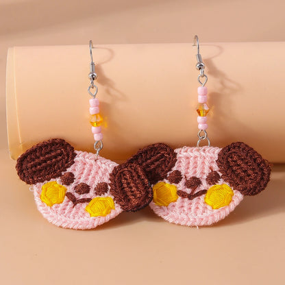 Whimsical Christmas Elk Earrings For Women And Girls Handmade Dangle Jewelry 🦌🎄