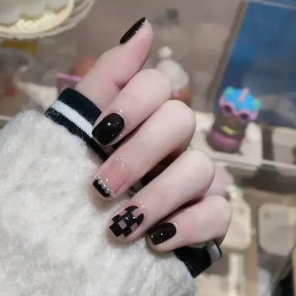 Cute Kawaii Bunny Press-On Nails 🐰✨ | 24 Pcs Full Coverage Acrylic Nail Art Set 🎨 | Reusable & Adorable Fake Nails with Tools! 💅🌸