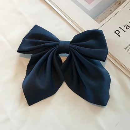Kawaii Rainbow Bow Hair Clips 🎀✨ | Adorable Satin Barrettes for Girls & Women | Cute Butterfly Hair Accessories 🦋🌈