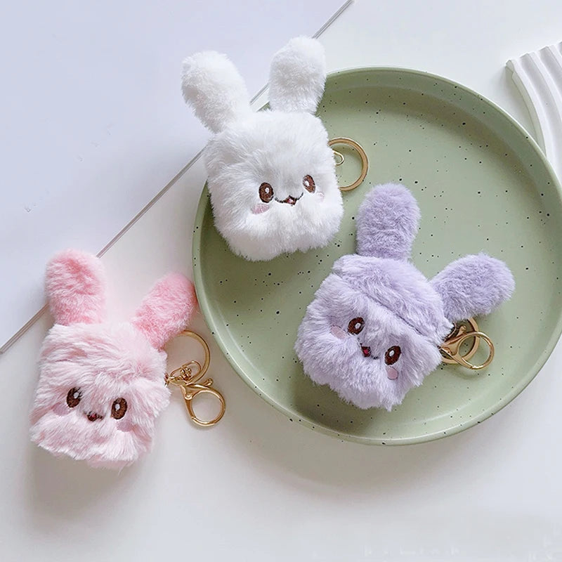 Kawaii Cute Cartoon Fluffy Plush Earphone Case for AirPods Pro 1/2/3 🐾✨ Cozy Fur Cover for Girls & Women 🎀
