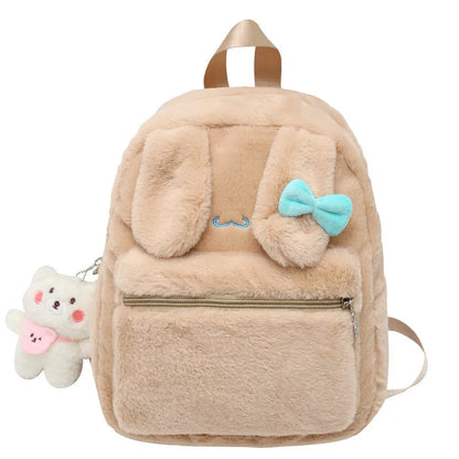 Kawaii Custom Plush Cartoon Backpack 🎒✨ - Adorable Personalized One Shoulder Bag for Students! 🌈🐾