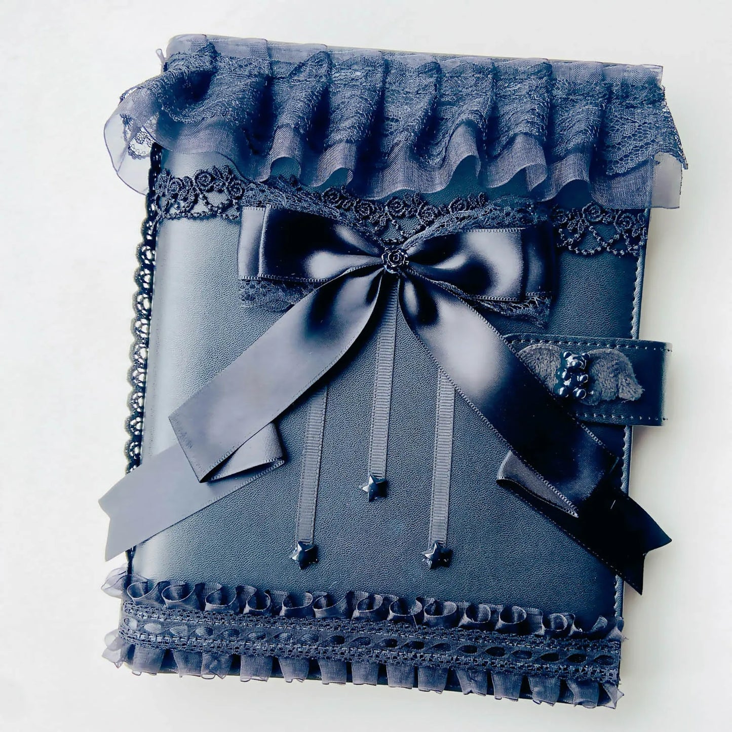 A5 Lace Photo Card Binder For Kpop Idol Collectors 🎀✨ Anime Card Album
