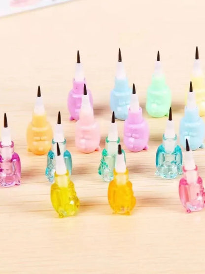 Kawaii Bear Mechanical Pencil Set 🐻✏️ | 2pcs Adorable Non-Sharpening Writing Pens for Students & Office | Cute Stationery Gifts 🎁