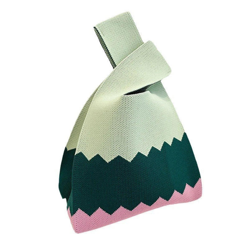 Kawaii Knitted Mini Bucket Bag 👜✨ | Handmade Portable Phone Purse for Fashionable Women - Perfect for Autumn & Winter! 🍂💕