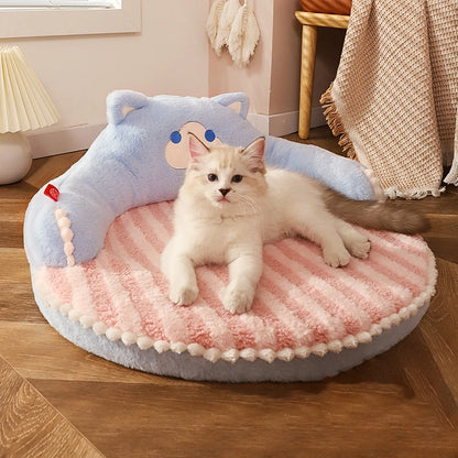 Cozy Cat Cloud ☁️🐱 - Adorable Pet Bed for Snuggly Dreams! 💤✨